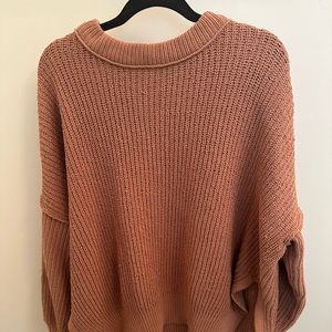 Aerie brown sweater. Heavy material